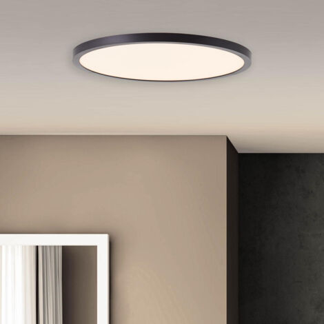 Brilliant Tuco HK19148S76 LED-Deckenleuchte  EEK: E (A - G) 21 W Warmweiß Schwarz, Weiß