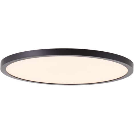 Brilliant Tuco HK19148S76 Plafonnier LED CEE: E (A - G) 21 W blanc chaud noir, blanc W132122