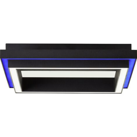 Brilliant Tuya Smart LED Panel Palva schwarz 30 x 30 cm dimmbar RGBW Smart Smart LED