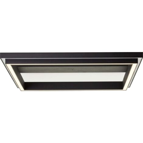 Brilliant Tuya Smart LED Panel Palva schwarz 50 x 50 cm dimmbar RGBW Smart Smart LED