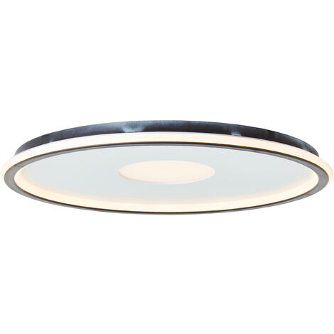 Brilliant Vegas LED Deckenleuchte 50cm weiß/schwarz, Kunststoff, 1x 44 W LED integriert, (Lichtstrom: 5400lm, Lichtfarbe: 3000-6500K)