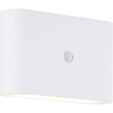 Brilliant Xino G80605/05 Applique LED extérieure avec détecteur de mouvement LED LED intégrée 34 W blanc Y863933