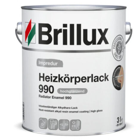 Brillux Heizkörperlack 990 750 ml 0095 weiß