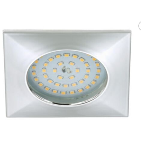 BRILONER- 1 FARETTO LED INCASSO 10X10CM-10,5W -1000LUMEN CROMO