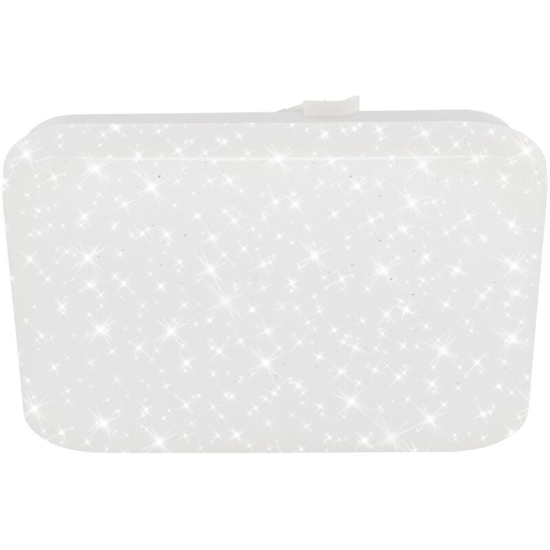 Plafoniere led cielo stellato 8 w bianco metallo-plastica quadrato Briloner