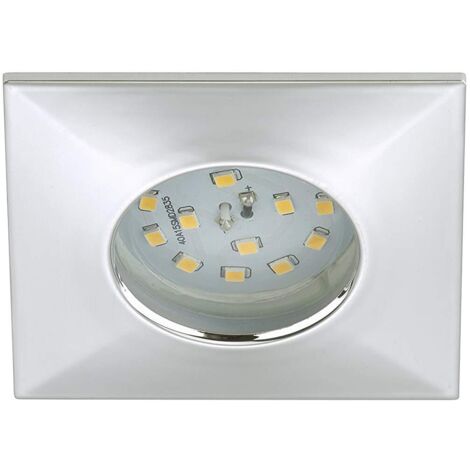 BRILONER 7205-018 - FARETTO DA INCASSO CROMO 7,5X7,5 CM 1LX5W