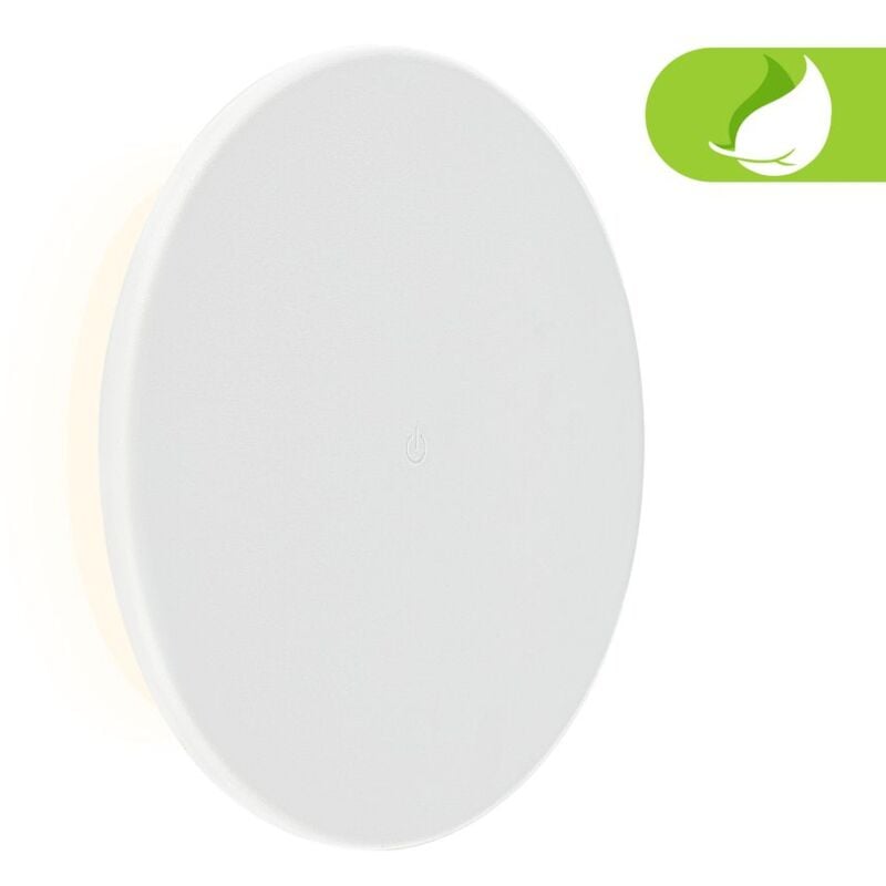 Briloner - Aurora Applique murale sans alimentation électrique, tactile, batterie et source lumineuse interchangeables, variateur, protection contre