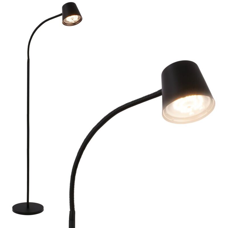 BRILONER - Lampadaire LED sans fil avec touche, intensité variable, batterie interchangeables, lampadaire à batterie, lampe de lecture, lampe de BRILONER - Lampadaire LED sans fil avec touche, intensité variable, batterie interchangeables, lampadaire à batterie, lampe de lecture, lampe de