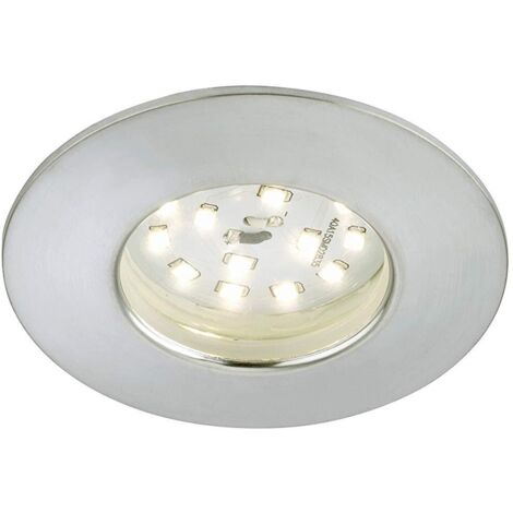 BRILONER - FARETTO INCASSO LED 1X5W 400LM FISSO IP44 ALLUMINIO