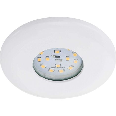 BRILONER - FARETTO INCASSO LED 1X5W 400LM IP65 FISSO BIANCO