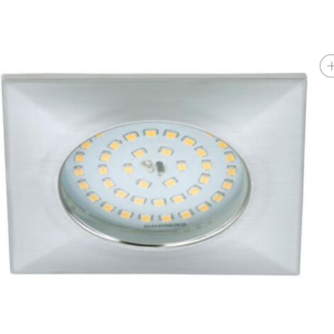 BRILONER- FARETTO LED A INASSO 10X10CM -10,5W- 1000LUMEN IN ALLUMINIO IP44