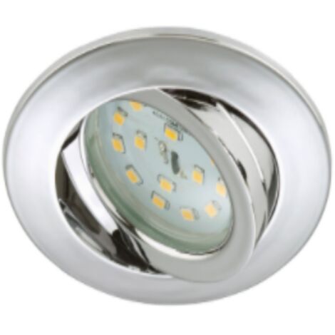 BRILONER- FARETTO LED INACSSO ORIENTABILE Ø8,2cm - 5W-400LM - CROMO