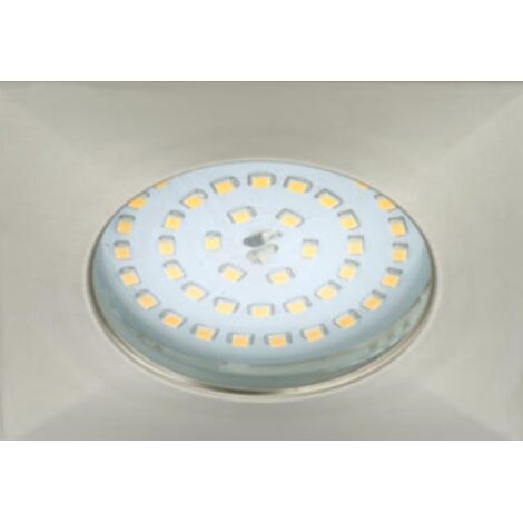 BRILONER- FARETTO LED INCASSO 10X10CM 10,5W 1000LUMEN BIANCO IP44