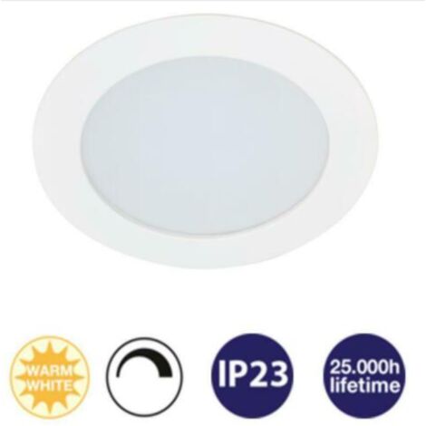 BRILONER - FARETTO LED INCASSO Ø18,8CM-20W-2000LM - BIANCO