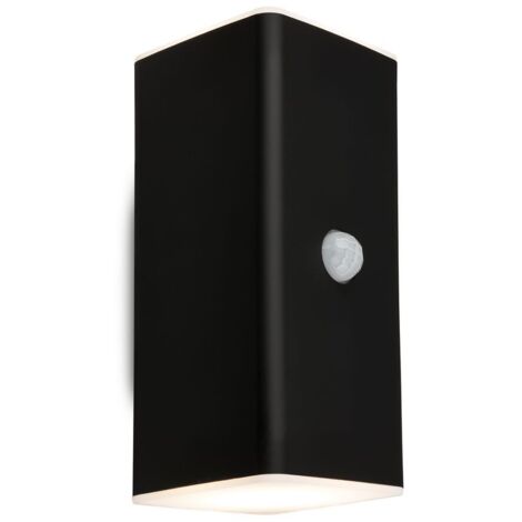 Briloner Kona Lampada da parete per esterni a LED, rilevatore di movimento, sensore crepuscolare, batteria ricaricabile
