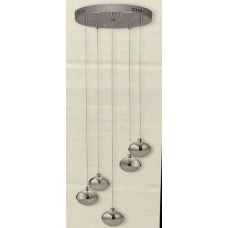 BRILONER - LAMPADARIO 5XLED MODUL 3W 260LM