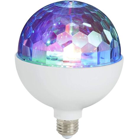 Briloner - lampadina disco light multicolor girevole led e27 3w rgb  12d
