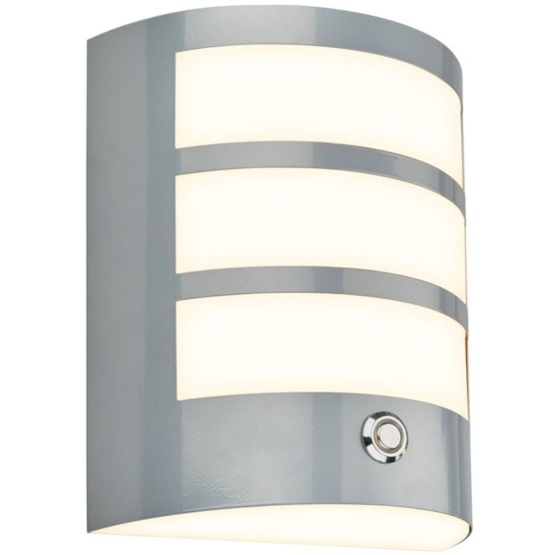 Lampe led rechargeable, fonction tactile, minuterie 15 min, câble usb c inclus, chrome mat, dimensions : 18 x 15 x 7 cm - Briloner