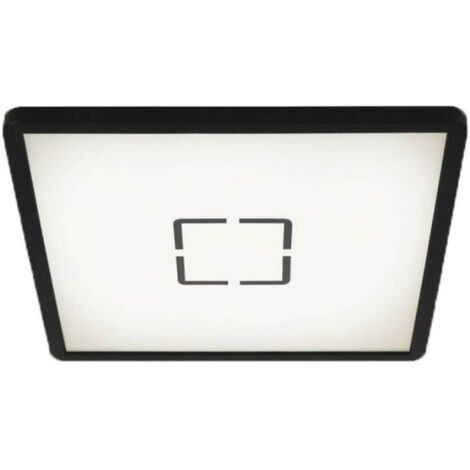 Briloner LED Panel Deckenleuchte Free weiß/schwarz Deckenlampe Panelleuchte