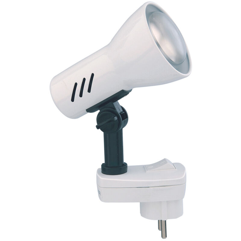 Briloner - Faretti e Spot Moderno Fiche Metallo Bianco 1 Luce E14