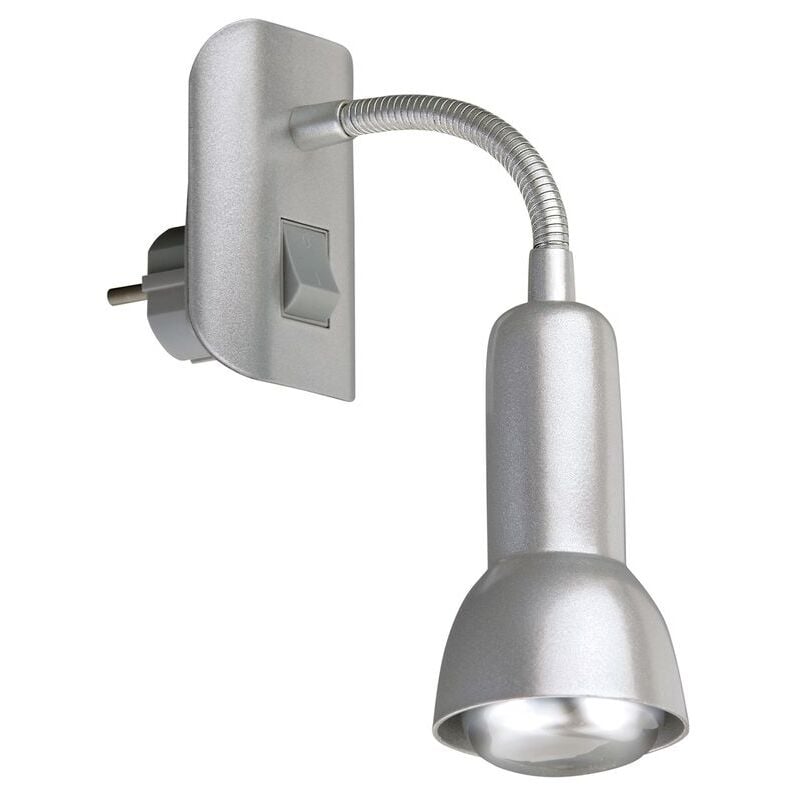 Lampada con spina Lampada con braccio flessibile 1xE14 25W Interruttore a bilanciere Titan Briloner
