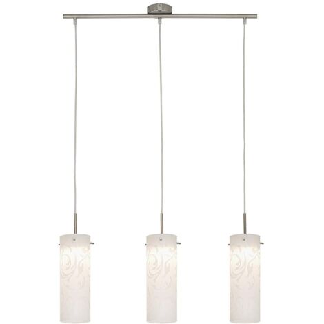 Briloner Leuchten Lampada per Sospensione Integrata, 5 W, Satinati [Classe di efficienza energetica A+]