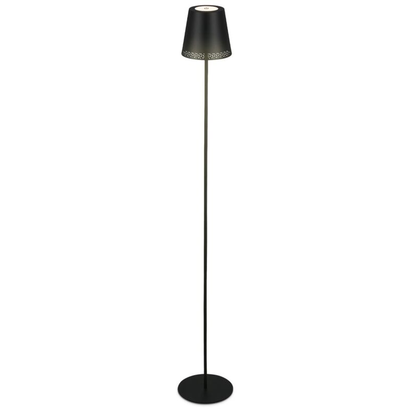 Leuchten Lampadaire led rechargeable 2 en 1, gradable par paliers, tactile, lampadaire led d'ext rieur, lampadaire led sans fil, noir - Briloner Leuchten Lampadaire led rechargeable 2 en 1, gradable par paliers, tactile, lampadaire led d'ext rieur, lampadaire led sans fil, noir - Briloner
