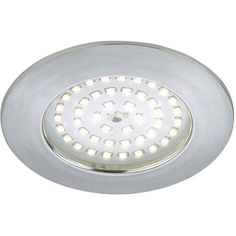 Briloner Leuchten Luci da Incasso Integrata, 10.5 W, Alluminio [Classe di efficienza energetica A+]