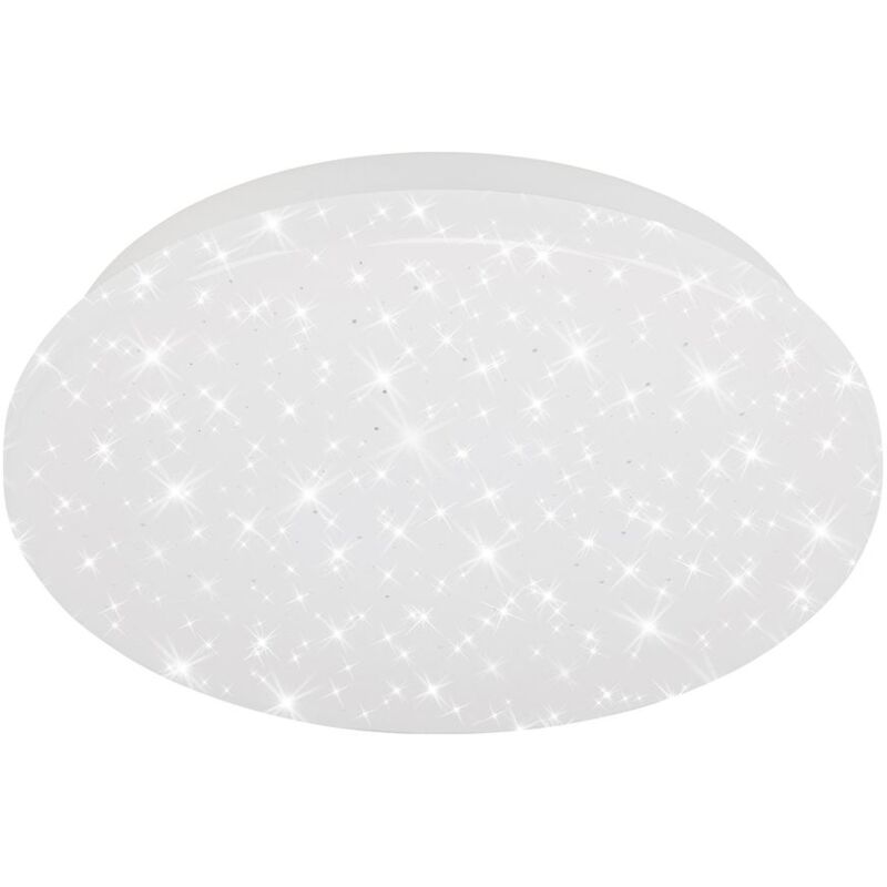 Lampada da soffitto a led lampada da soffitto decorazione stellata 8 w bianco metallo Ø22cm Briloner