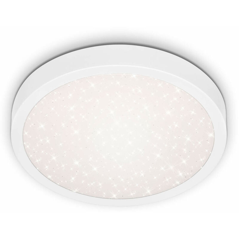 Runa plafoniera led D.28,5 18W met/cornice bianco