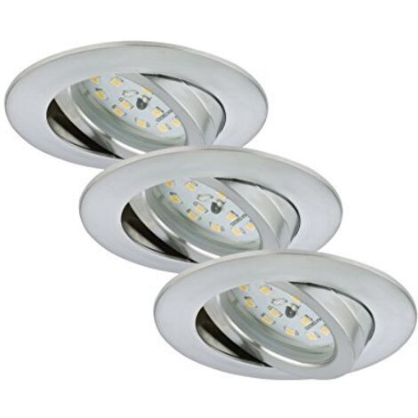 BRILONER - SET 3 FARETTI INC 3X5,5W 470LM ORIENTABILI IP23