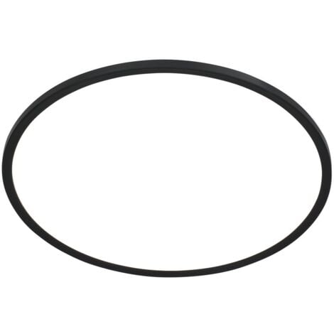 BRILONER SLIM LED Panel, Neutralweißes Licht, Backlighteffekt, Flaches Design, schwarz, 29,3 x 2,8 cm