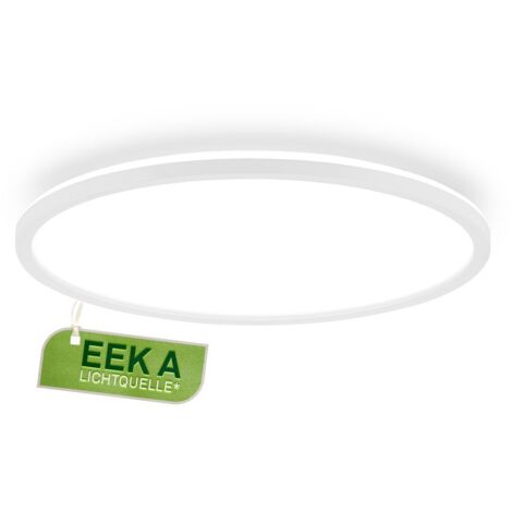 Briloner Tava A LED Deckenlampe, mit EEK A Lichtquelle, Backlight, Weiß