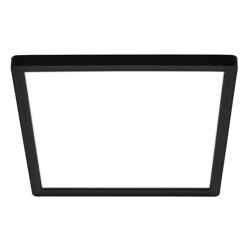 BRILONER Black 16W 1900lm 4000K On Off-LED Panel