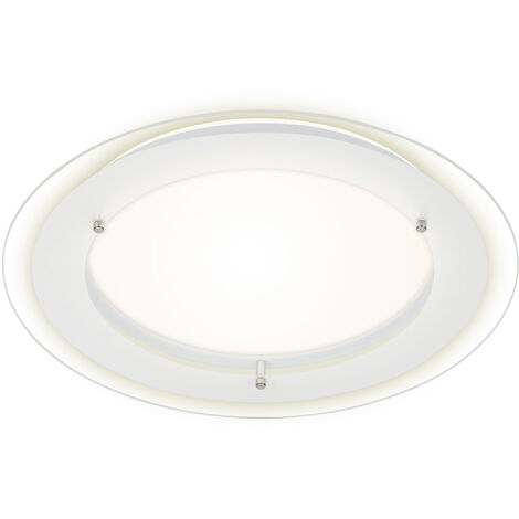 Briloner Ultraflache LED Deckenleuchte Free weiß Leuchte Deckenlampe