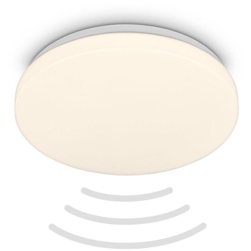 BRILONER Sensor White 13W IP54 LED Ceiling Light