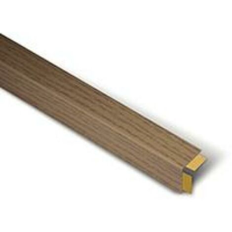 BRINOX ANGULO ROBLE  ADHESIVO  PVC 25 X 25  MM 250 CM B6041-5Y