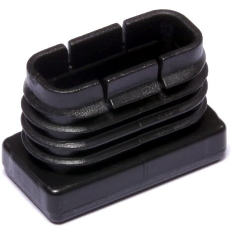 Brinox B75855N - Raccordo interno rettangolare, 15 x 30 mm, colore: Nero
