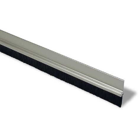 BRINOX burlete adh.aluminio pelo 100cm inoxidable sobreponer