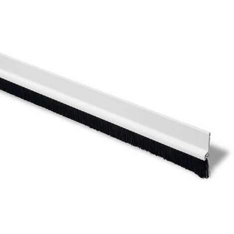 BRINOX burlete adh.alumnio pelo 100cm blanco sobreponer b82700d