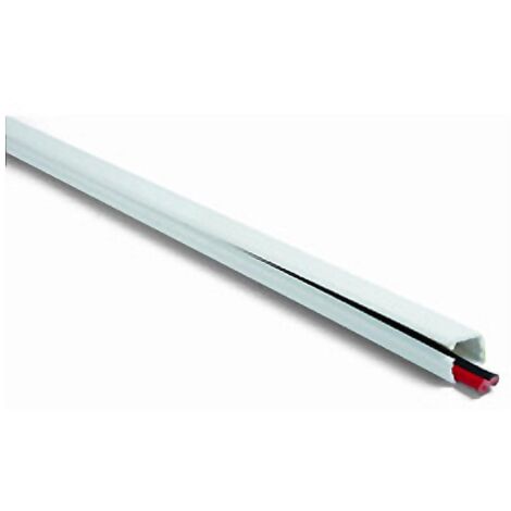 BRINOX canal inst.adhesivo blanco 11x9mm. , Canaleta protectora de cable eléctrico con tapa.
- Tira de 2 metros
- Medidas: 11x9mm.
- Fabricada en PVC color blanco.
- Fijación adhes