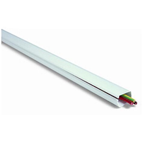 BRINOX canal inst.adhesivo blanco 18x11mm , Canaleta protectora de cable eléctrico con tapa.
- Tira de 2 metros
- Medidas: 18x11mm
- Fabricada en PVC color blanco.
- Fijación adhes