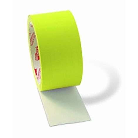 BRINOX cinta americana 50mmx10m fluor amarillo , 0UNIDADES