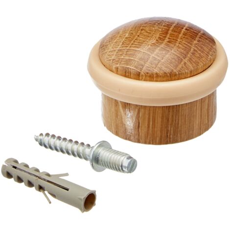 BRINOX - Ferma porta in legno di quercia