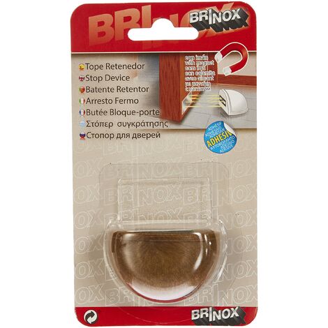 Brinox – Fermaporte con Magnete 4.8x3.3x2.5 cm Legno