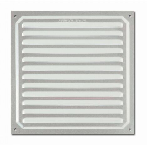 BRINOX REJILLA ALUMINIO 200200 mm.PLATA (1 U.B70580A