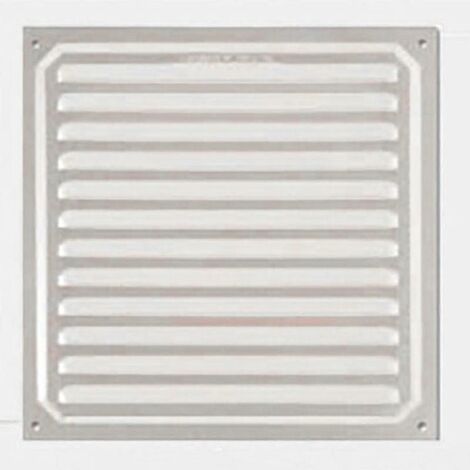 BRINOX rejilla butano aluminio medida rejilla 20x20 , · Para fijación con tornillos.· Disponible también con fijación adhesiva.· Disponible en otros acabados, bajo