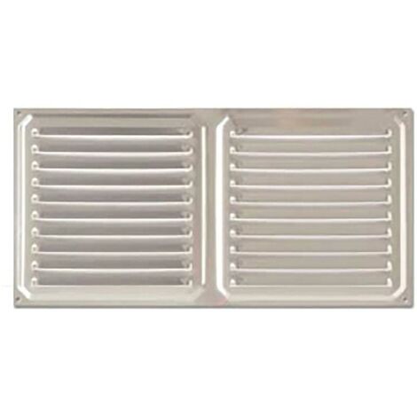 BRINOX rejilla butano aluminio medida rejilla 30x15 , · Para fijación con tornillos.· Disponible también con fijación adhesiva.· Disponible en otros acabados, bajo