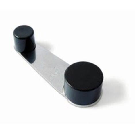 BRINOX TOPE PUERTA RETENEDOR GIRATORIO ADHESIVO MARRON (BLISTER 1 U. B78270M
