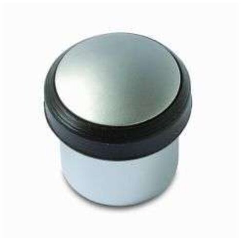 BRINOX TOPE PUERTA TORNILLO CROMO MATE JUNTA GOMA B90150F